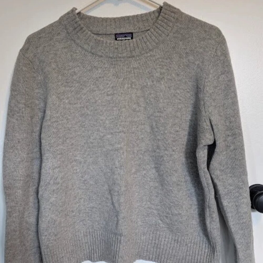 Patagonia Recycled Wool-Blend crew neck Sweater Women’s Size Medium